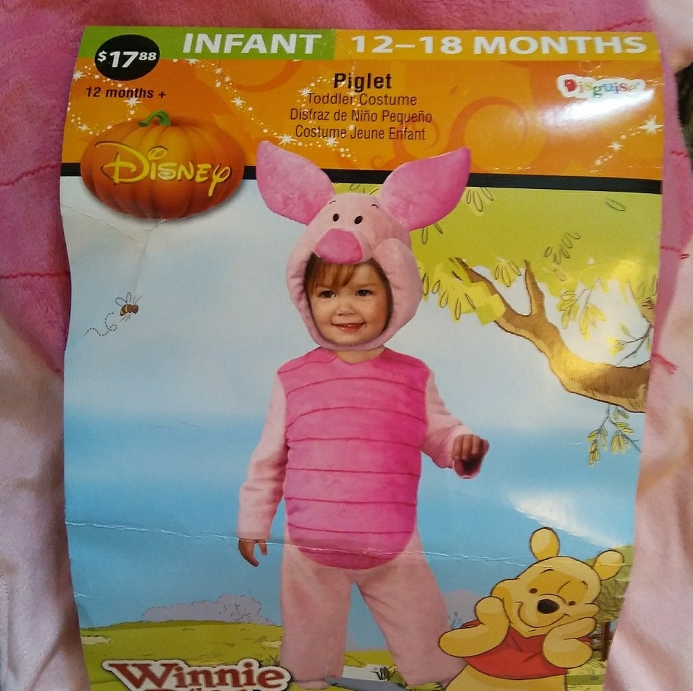 Piglet costume for toddler